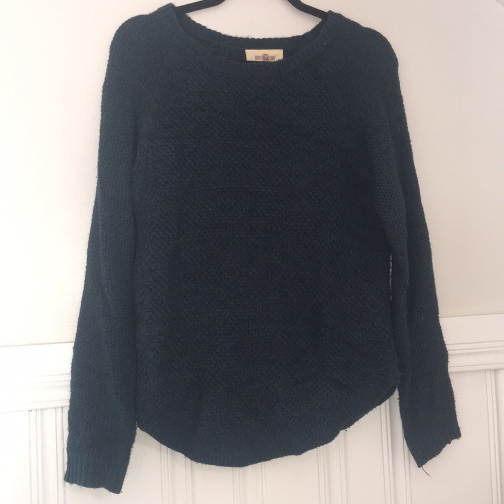 Green sweater